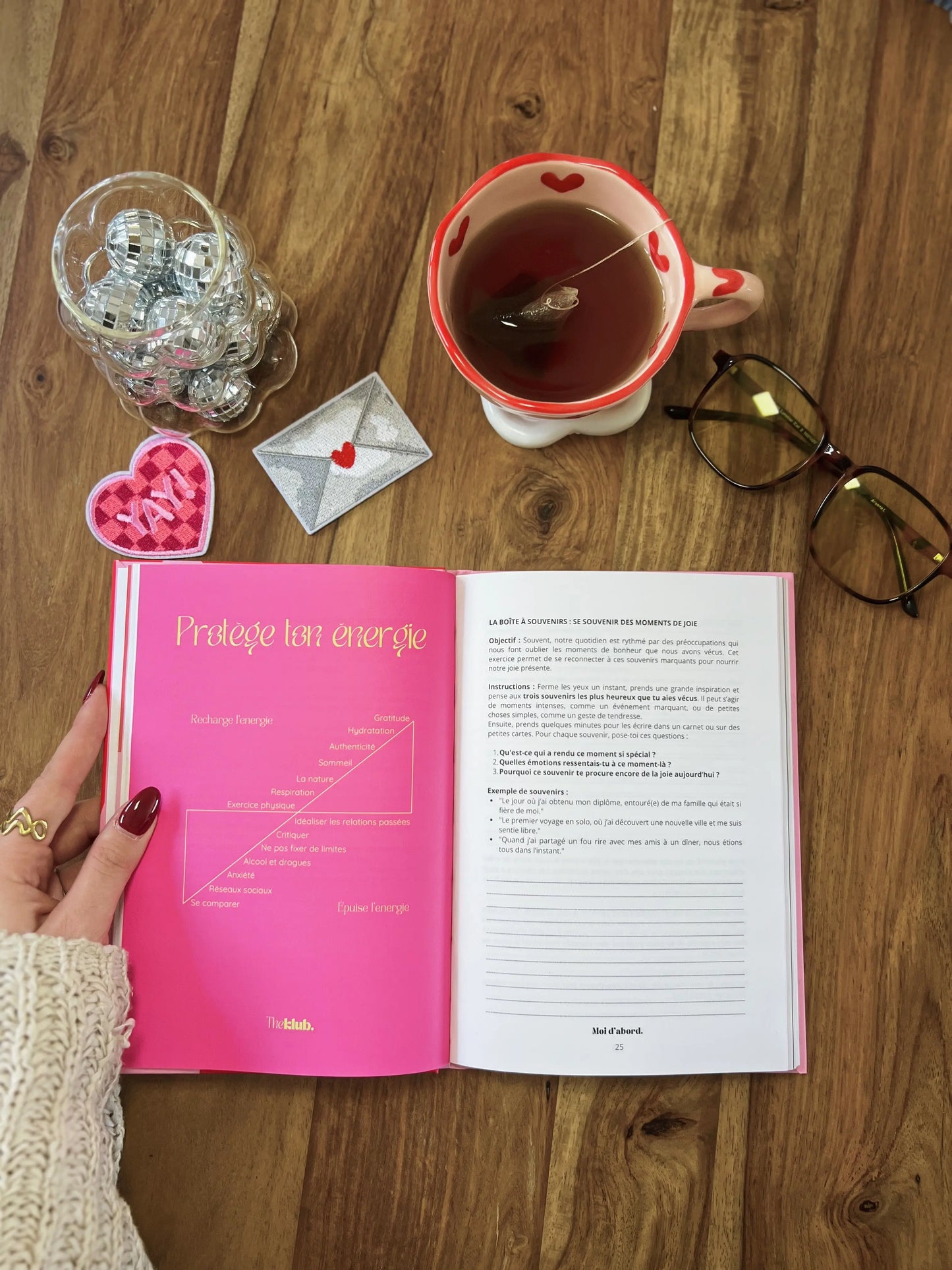 Carnet de journaling guidé et développement personnel – explore, évolue et réalise le meilleur de toi KLUBcarnet journaling guidé