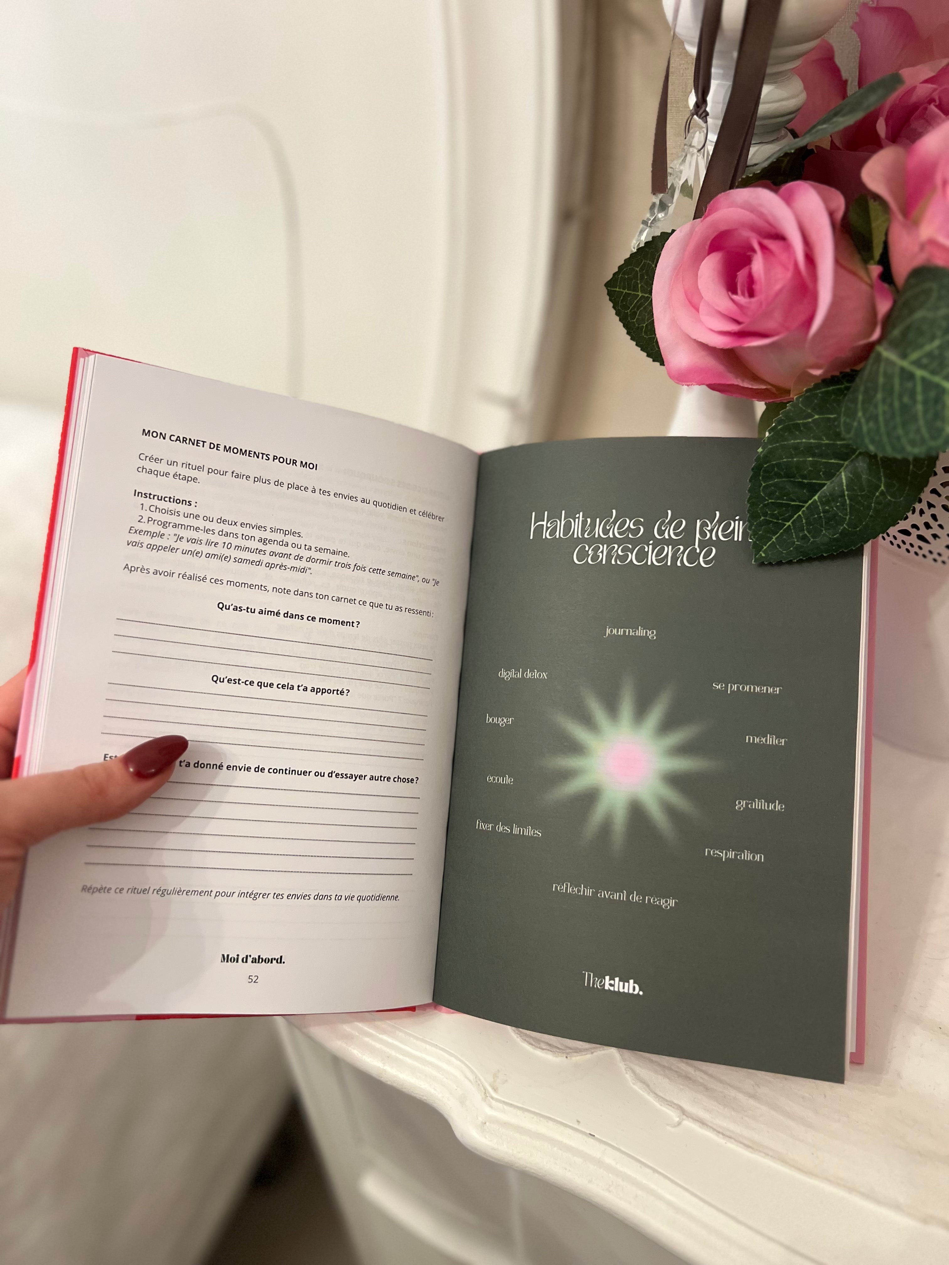 Carnet de journaling guidé et développement personnel – explore, évolue et réalise le meilleur de toi KLUBcarnet journaling guidé
